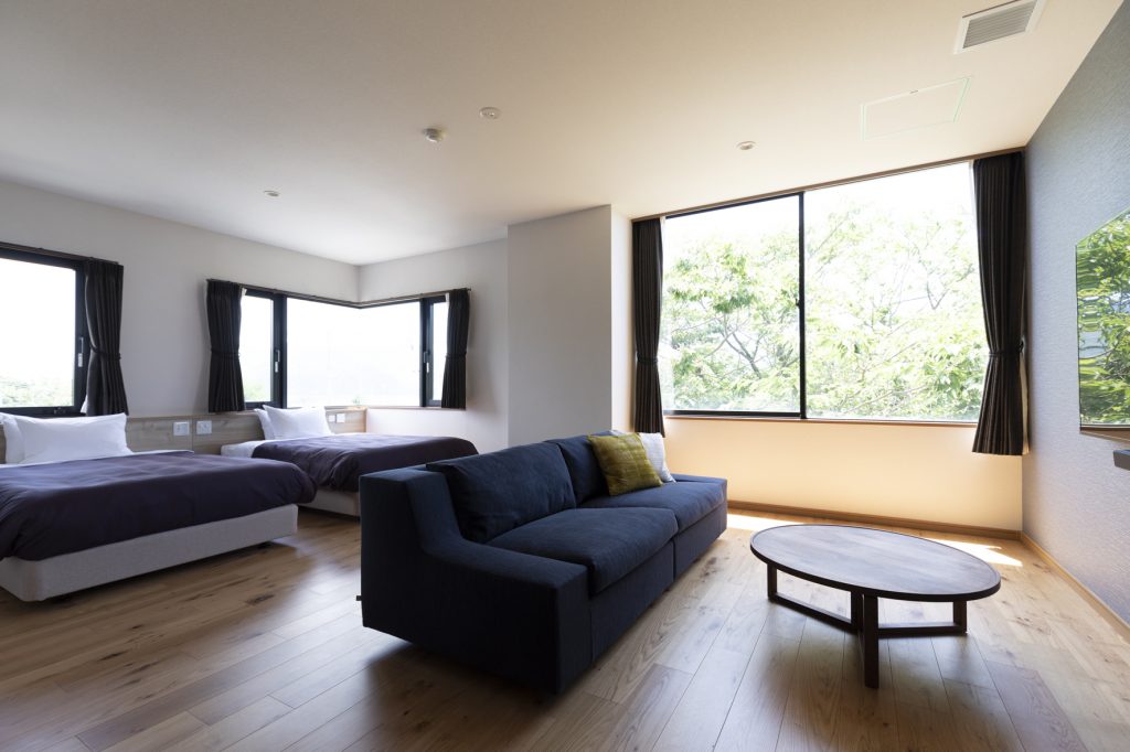 宮島離れの宿IBUKU本館眺めの良さ