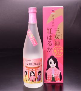 焼き芋焼酎三女神紅はるか