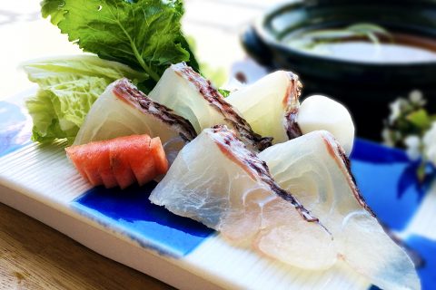 桜鯛のしゃぶしゃぶ